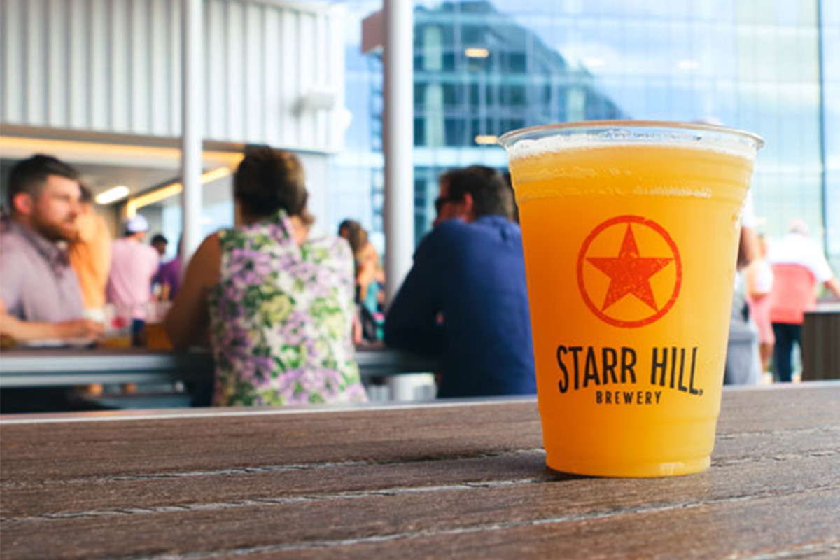 Starr Hill Brewery Opened A Rooftop Biergarten At A Tysons HighRise